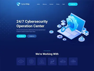 Cyber Security Website 