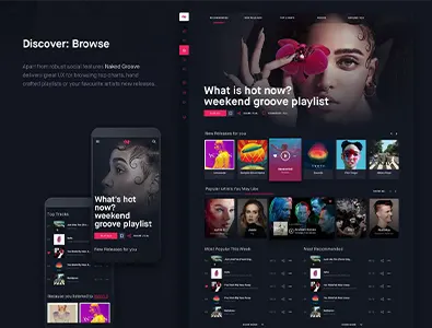 Online Music Streaming Platform