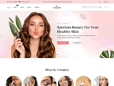 cosmetic shop shopify theme