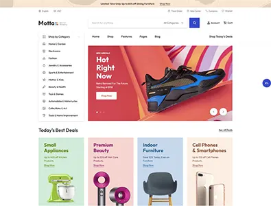 motta multi vendor and marketplace theme